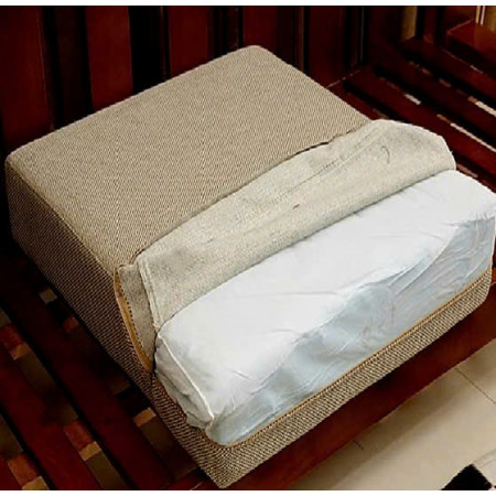 ChunKy Oak : Ghế Sofa Đôi Gỗ Sồi Kèm Nệm